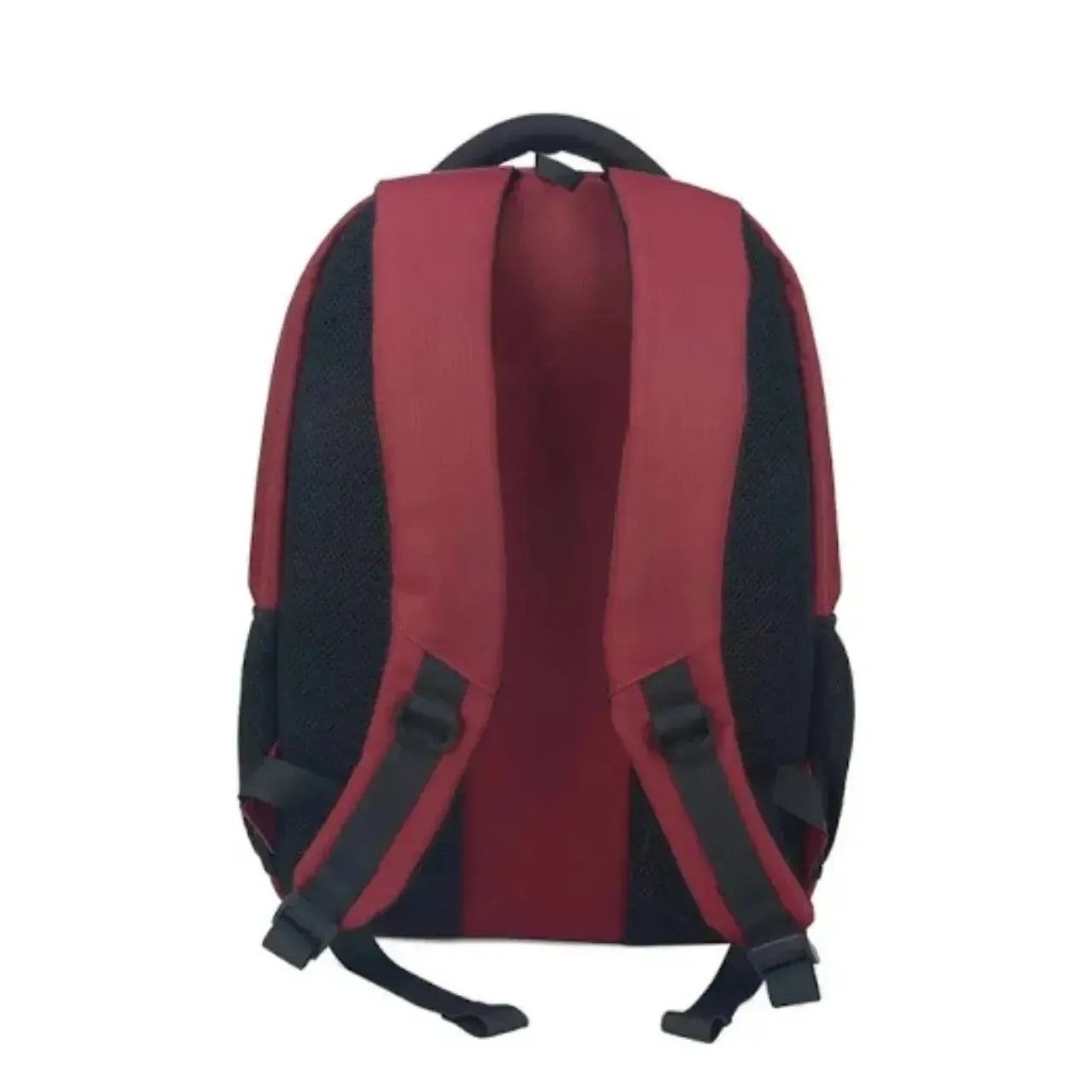 Mochila de Costas Vermelha Porta Notebook Alças Acolchoadas Reforçada