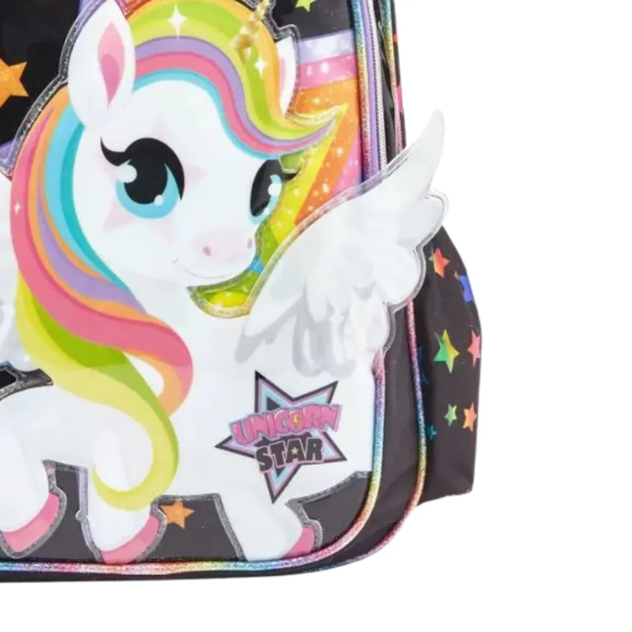 Mochila Infantil Escolar Costas Unicórnio
