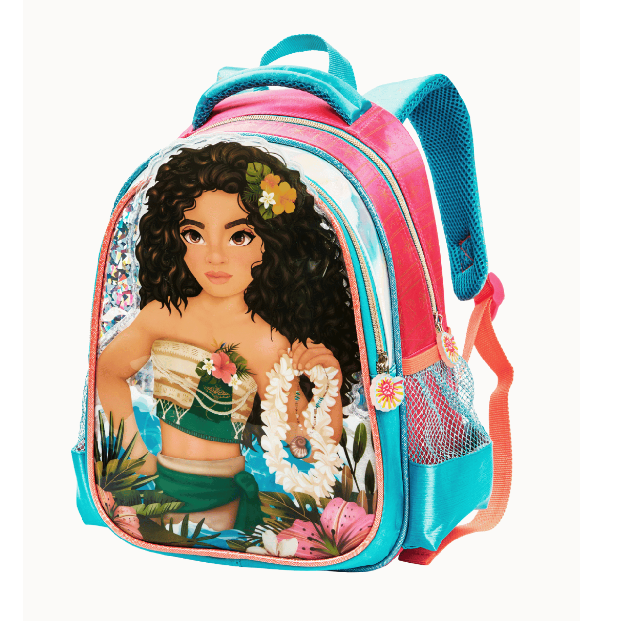 Mochila de Costas Denlex Escolar Resistente com Bolsos Laterais
