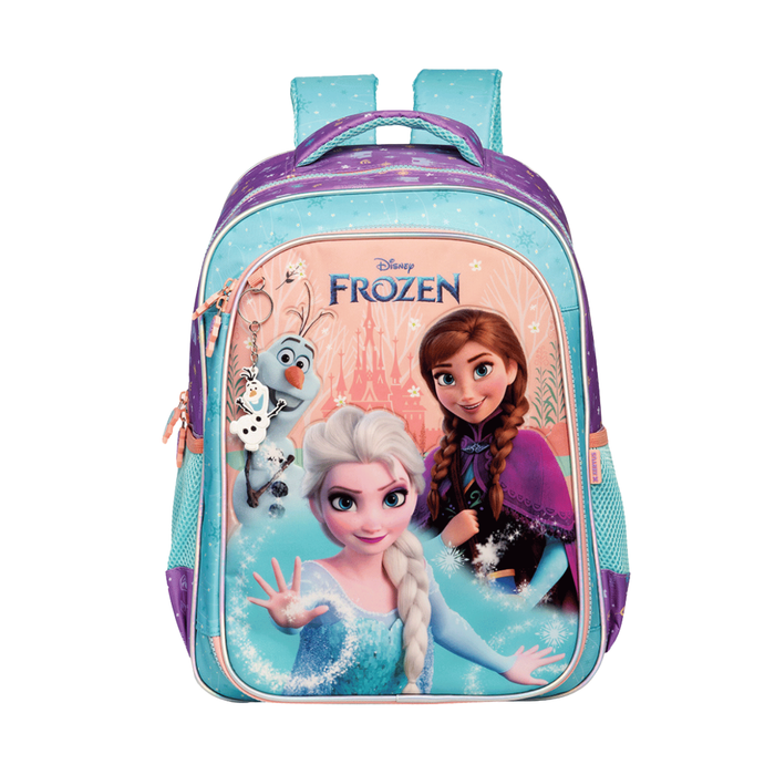 Mochila de Costas Frozen Elsa Lilás Infantil Xeryus