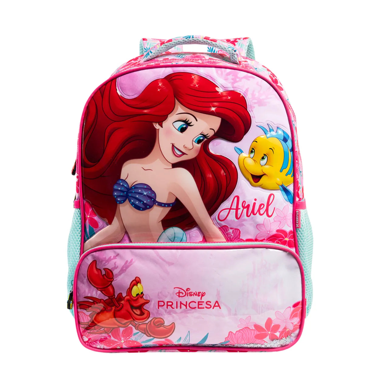 Mochila de Costas Ariel Rosa Infantil Disney Xeryus