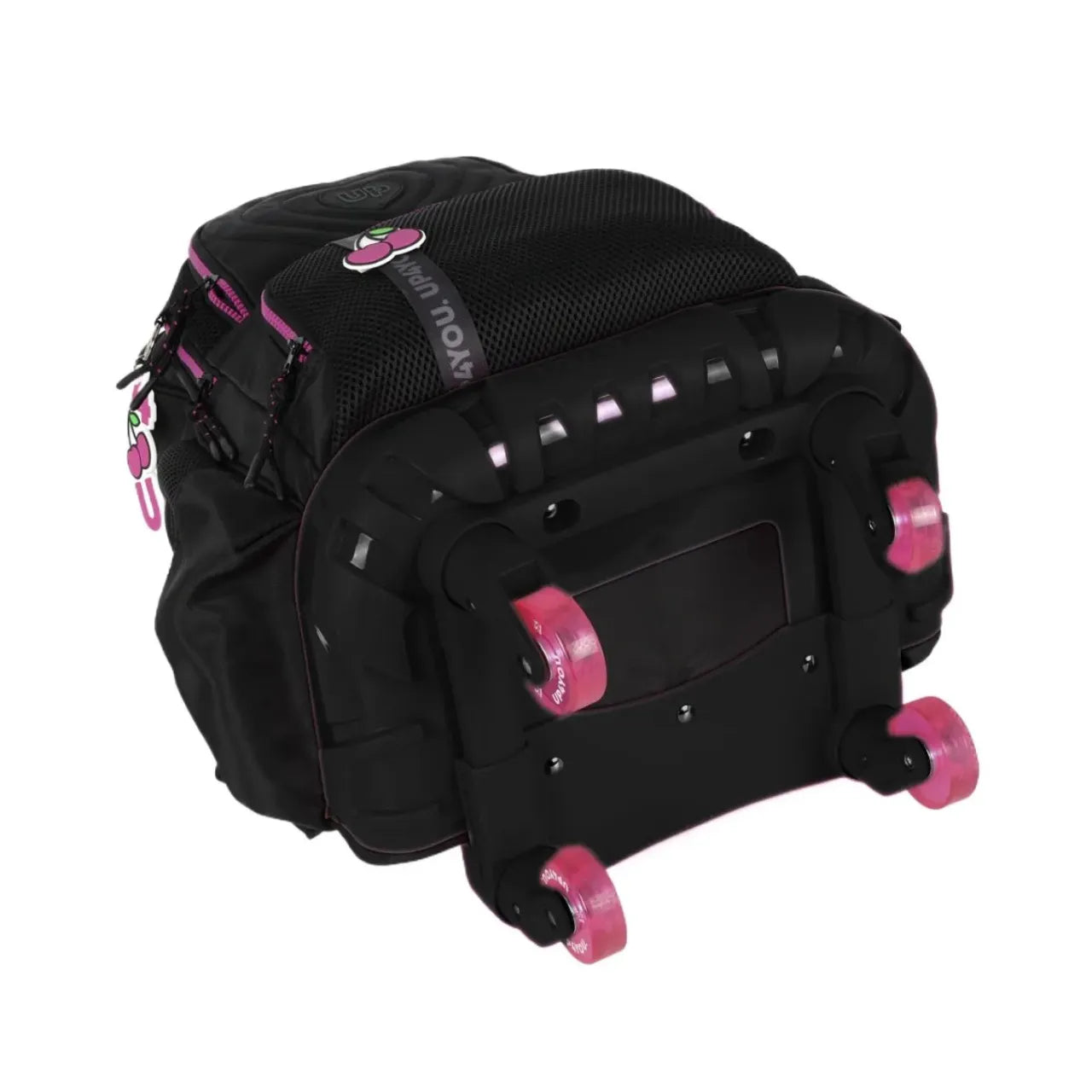 Kit Mochila Roda Up4You Preta com Lancheira e Estojo Box