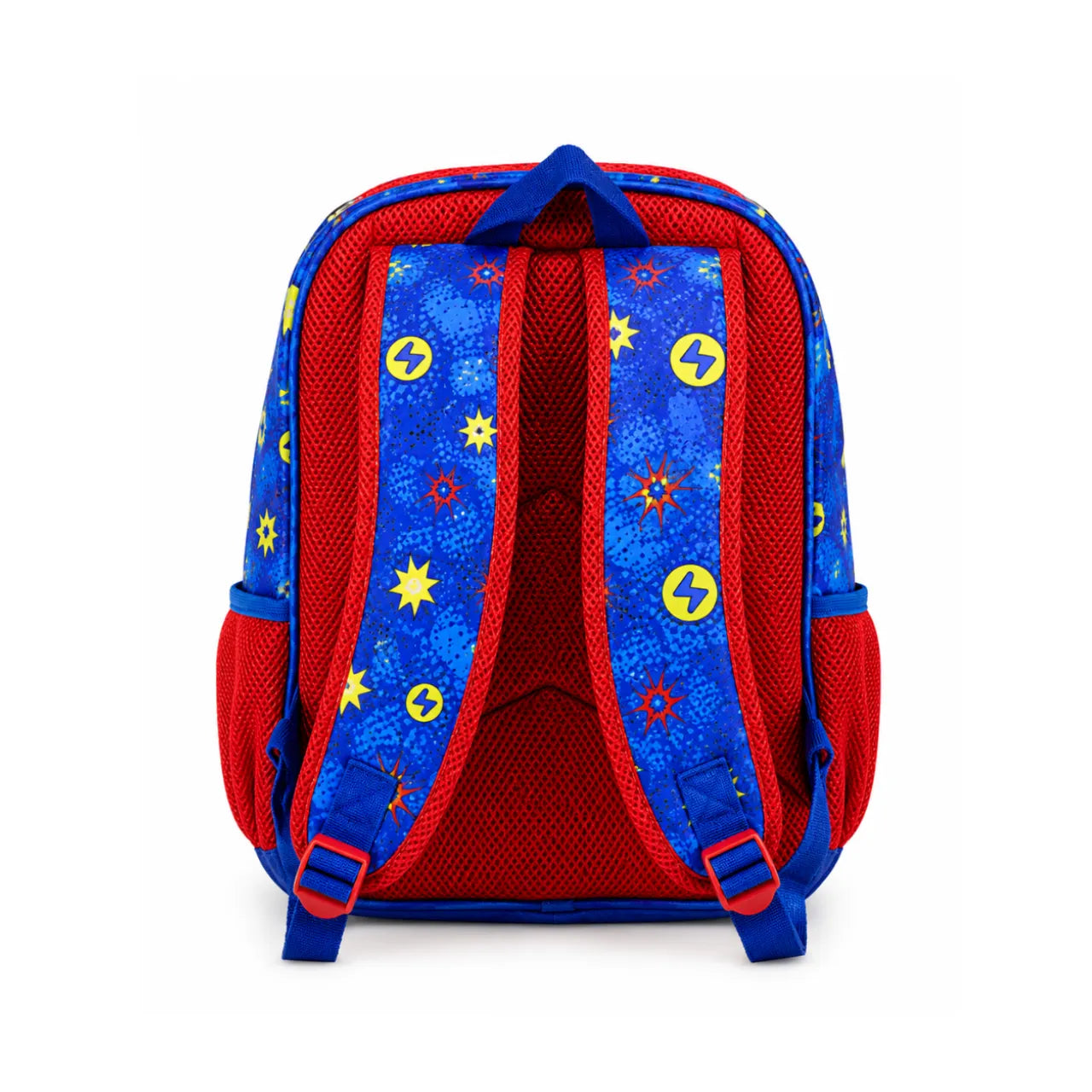 Mochila de Costas Super-Herói Azul e Vermelho 3d