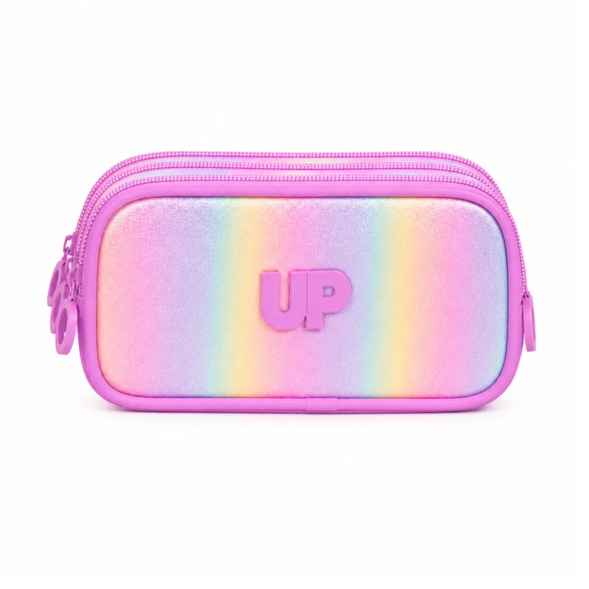 Estojo Escolar Ziper Triplo Roxo Up4you Luxcel