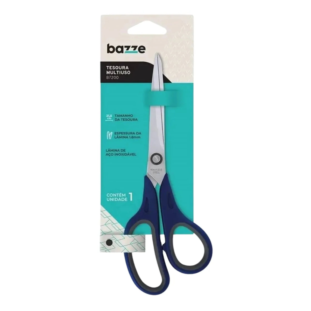 Tesoura Multiuso Bazze Aço Inoxidável