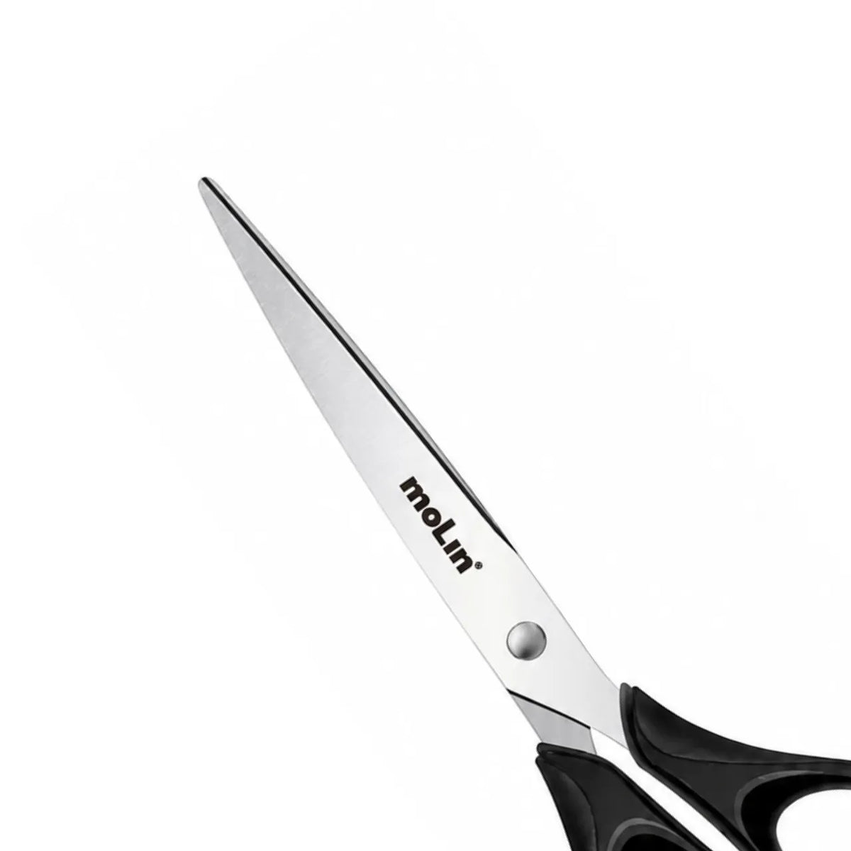 Tesoura Office Preta 21cm Molin Aço Inox