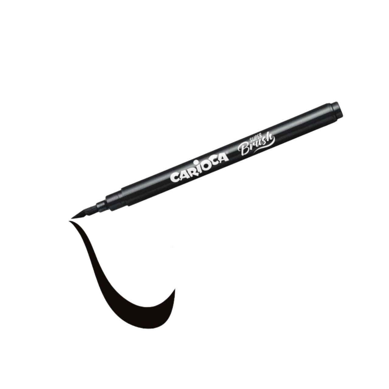 Canetinha Super Brush Pen Carioca 10 Cores