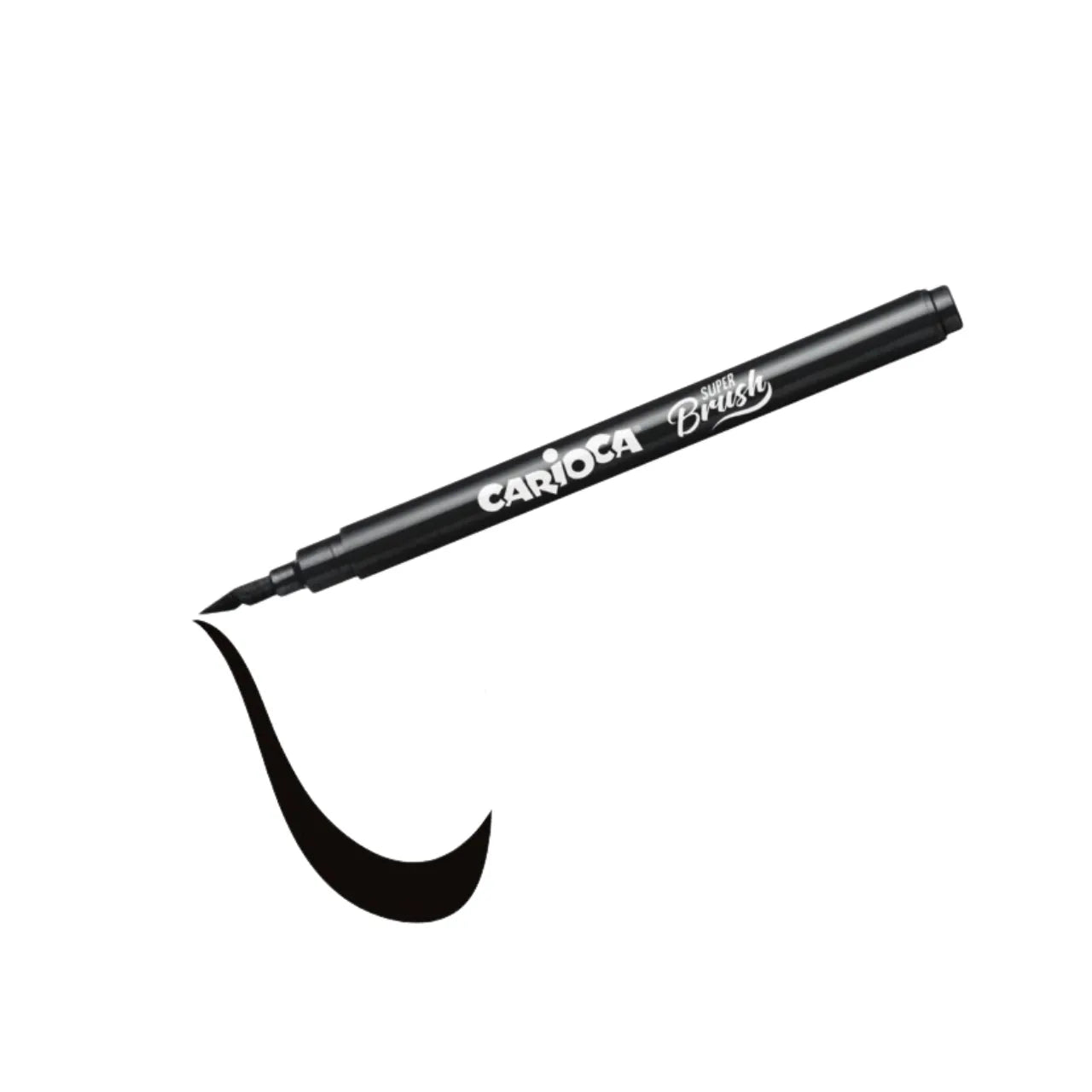Canetinha Super Brush Pen Carioca 10 Cores