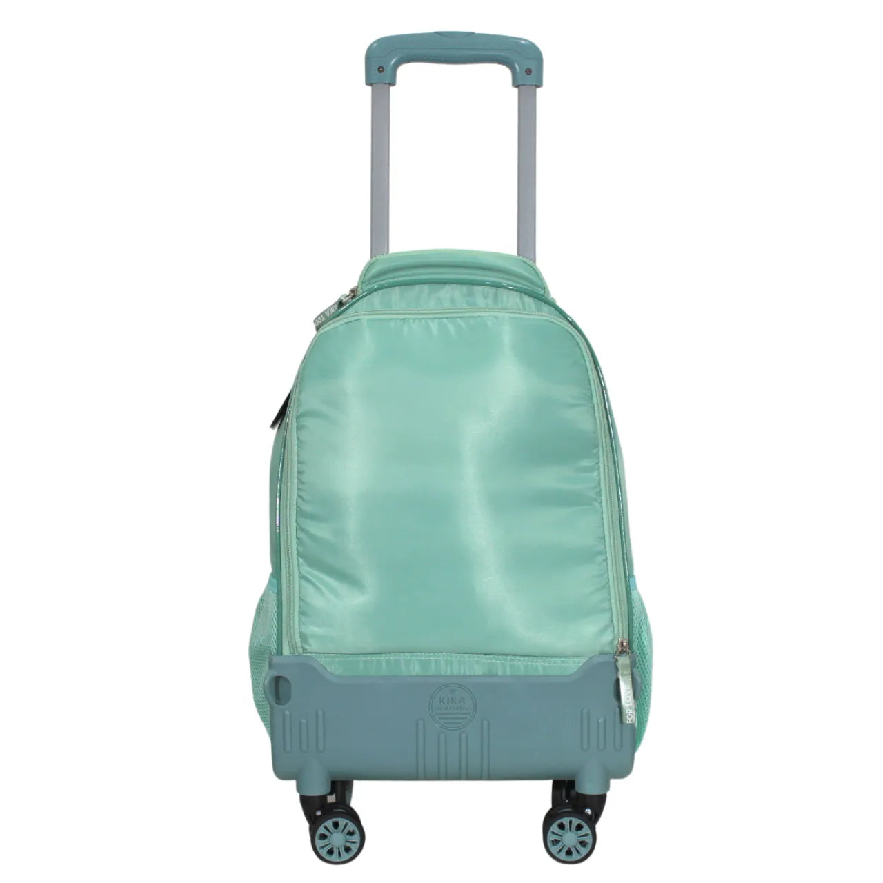 Mochila de Rodinha Verde Kika Escolar Infantil