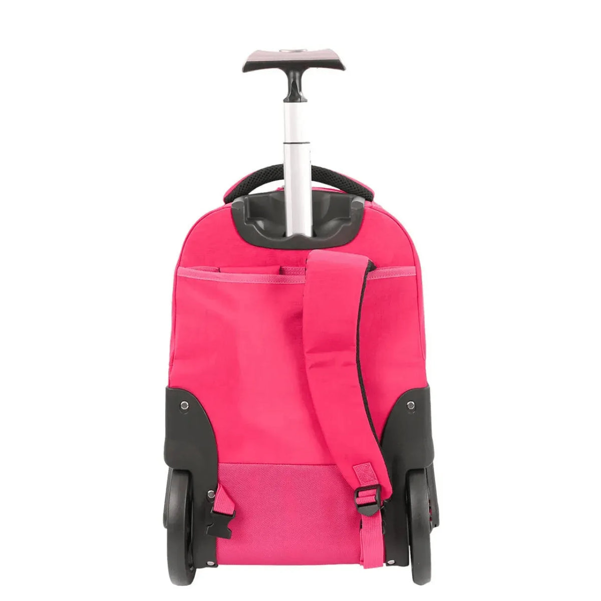 Mochila De Rodas Mega Rodas Paul Frank Pink Sestini