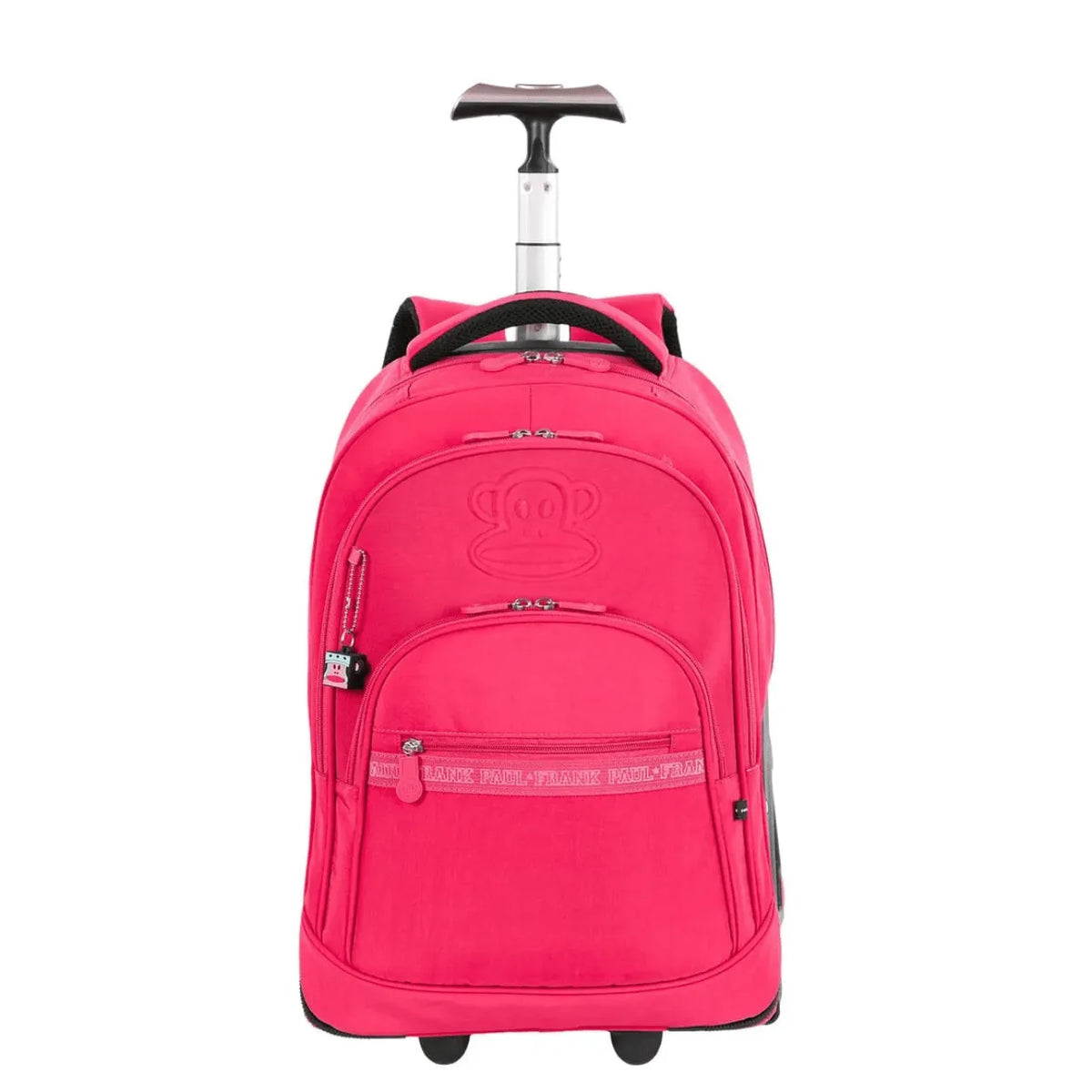 Mochila De Rodas Mega Rodas Paul Frank Pink Sestini
