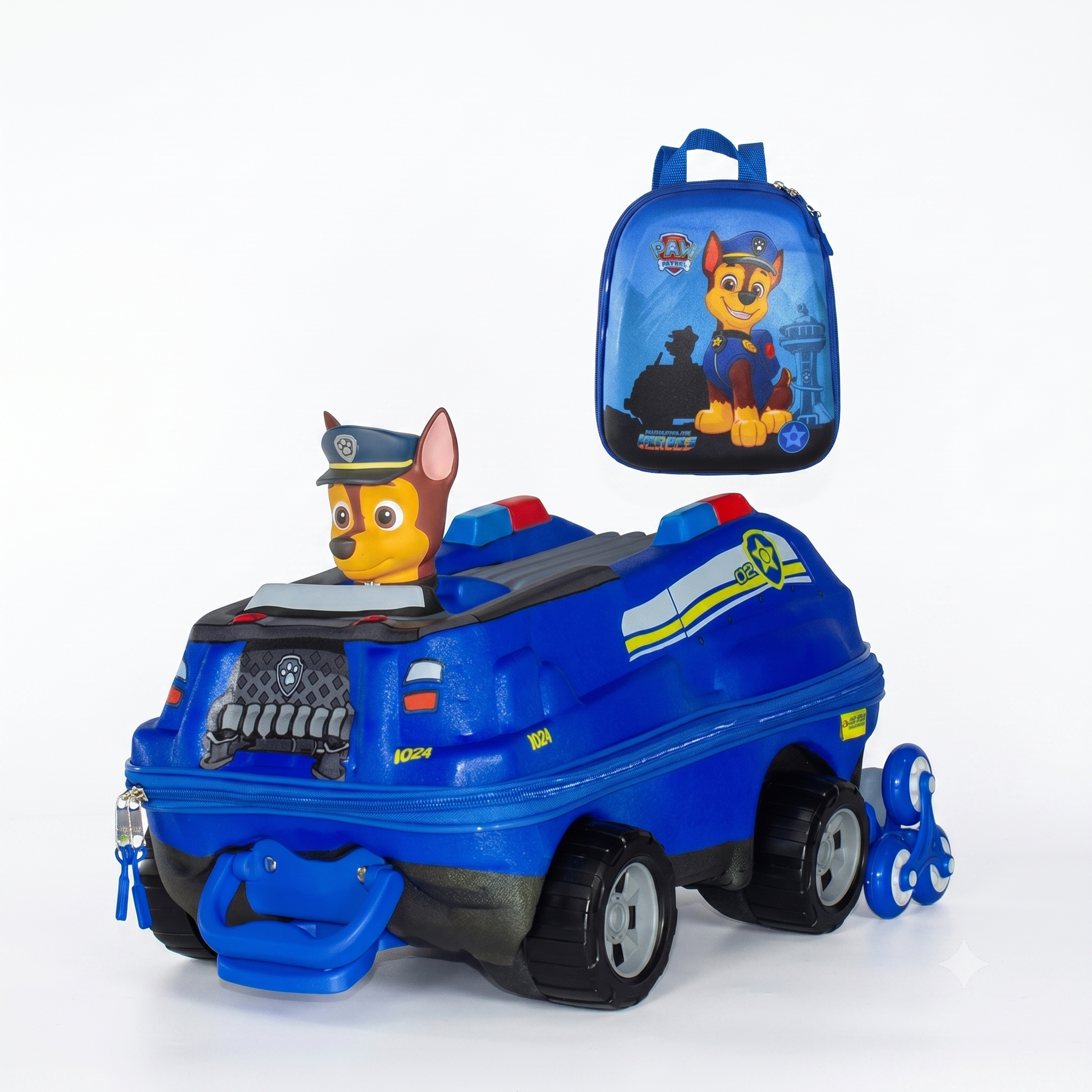 Mochila Infantil Paw Patrol Chase 3D Diplomata
