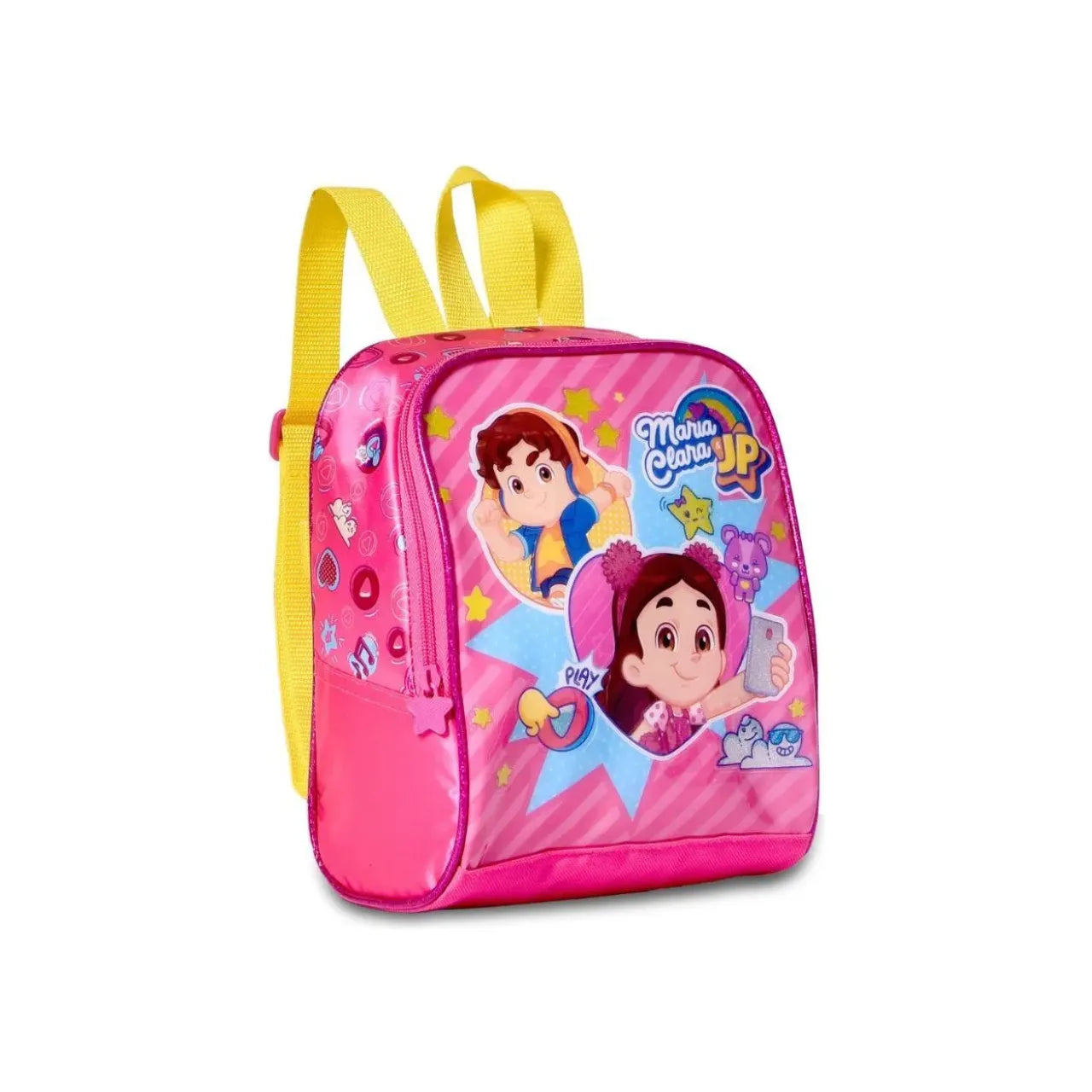 Kit Mochila de Rodinhas Infantil Escolar 3 Peças