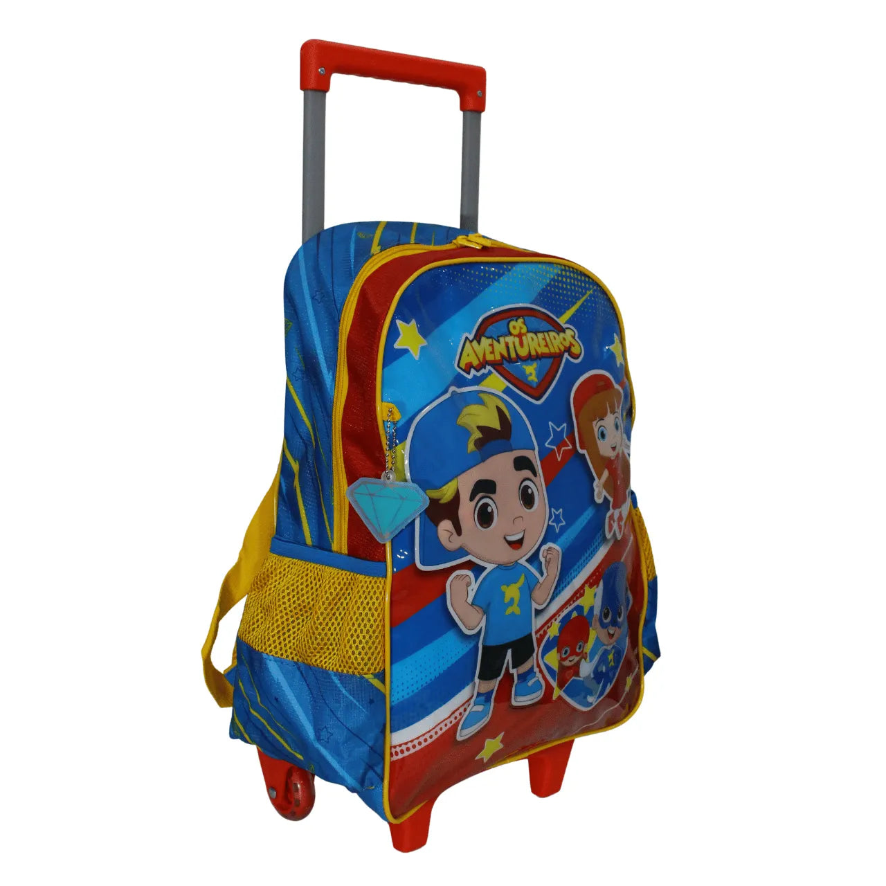 Kit Mochila de Rodinhas Infantil Clio Escolar 3 Peças