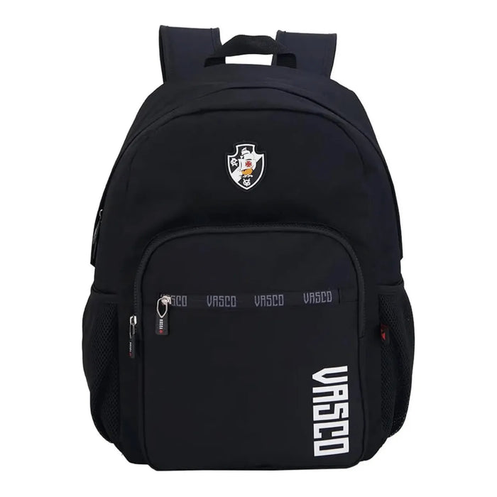 Mochila de Costas Esportiva Vasco Preta  Xeryus Escolar e Casual