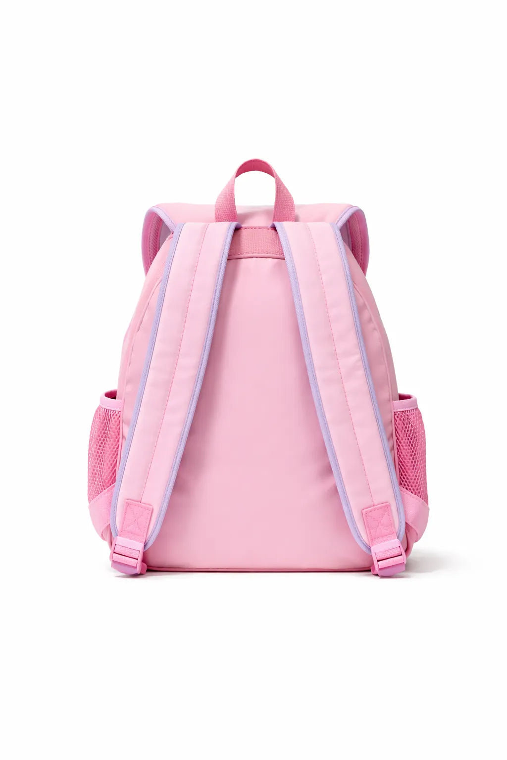 Mochila de Costas Rosa Yins Escolar Infantil com Bolso Frontal