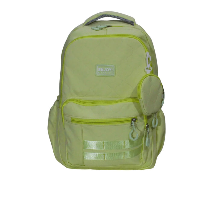 Mochila De Costas Amarelo Juvenil Qualis