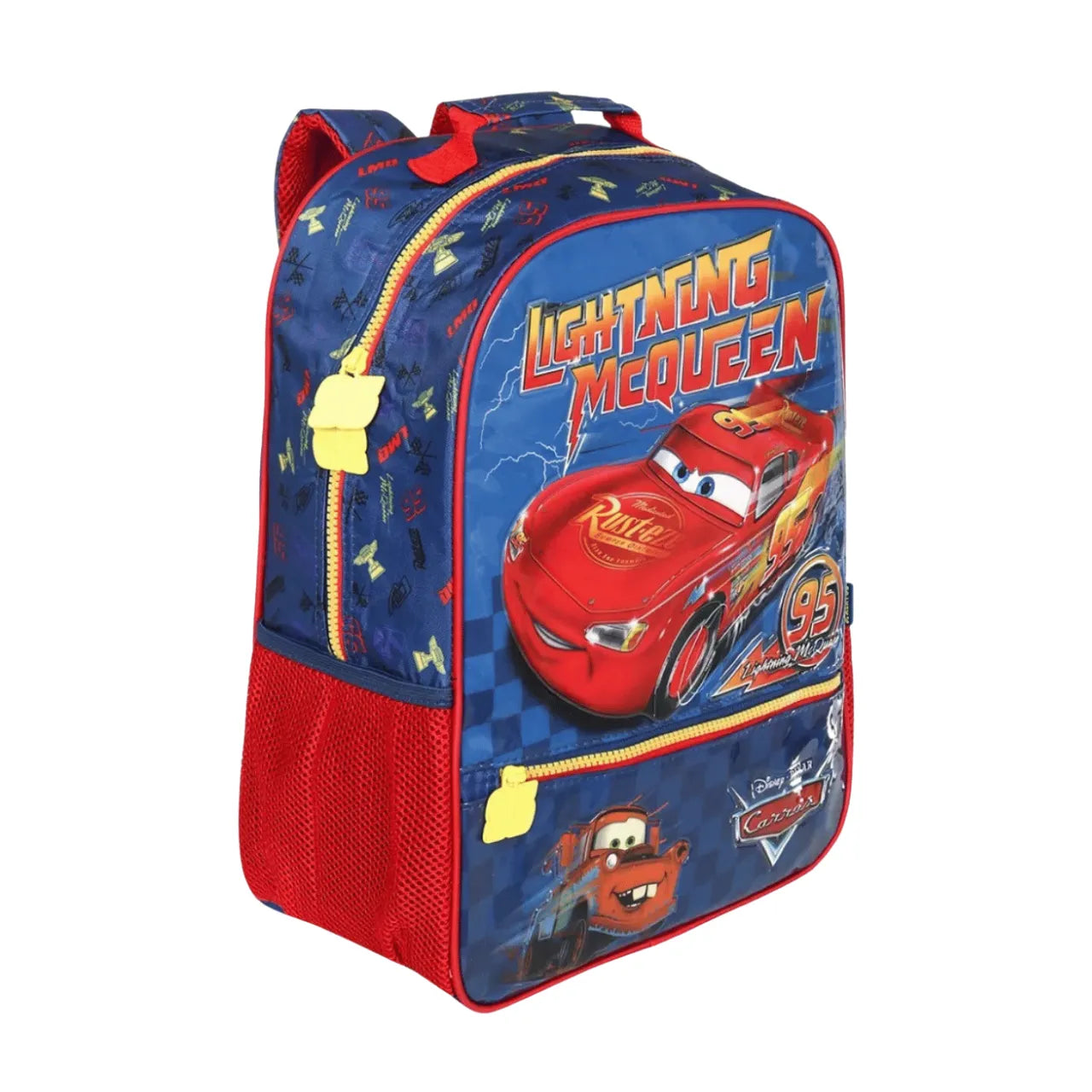 Mochila Escolar Costas Carros Lightning McQueen Xeryus