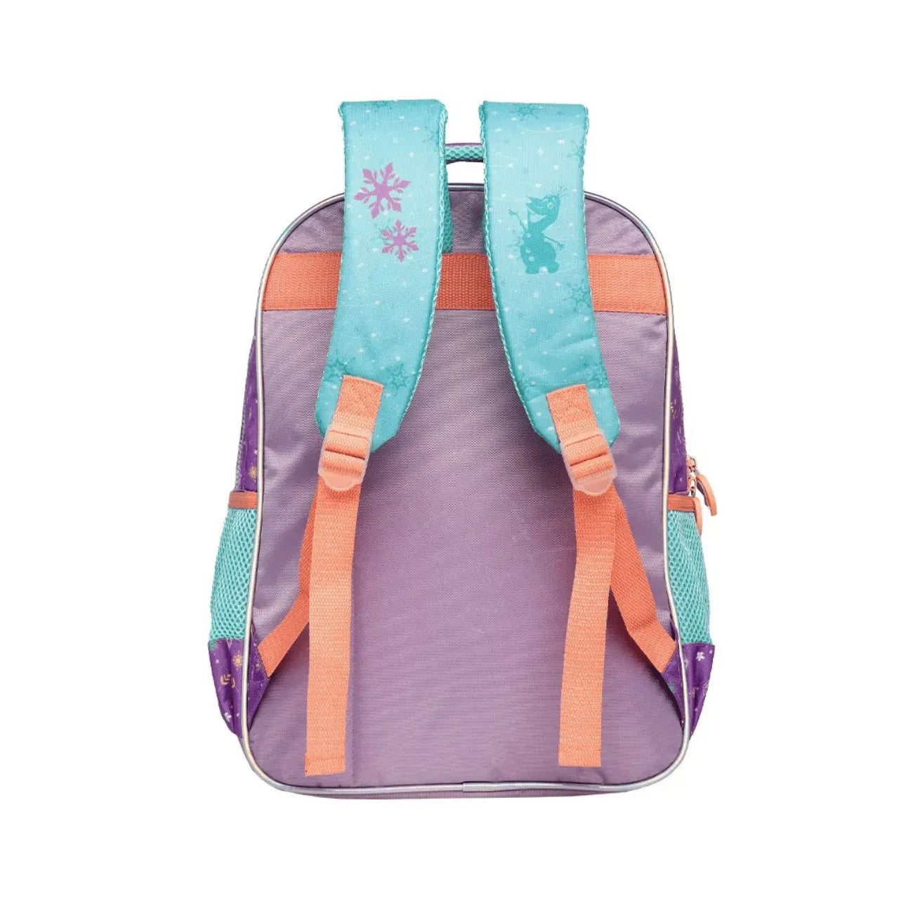 Mochila de Costas 16 Frozen Xeryus Infantil Escolar com Bolsos Auxxiliares