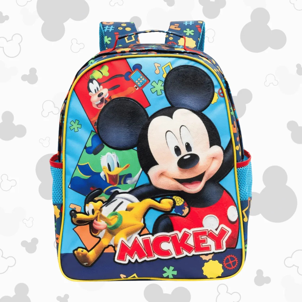 Mochila de Costas 16 Mickey Xeryus Infantil Escolar