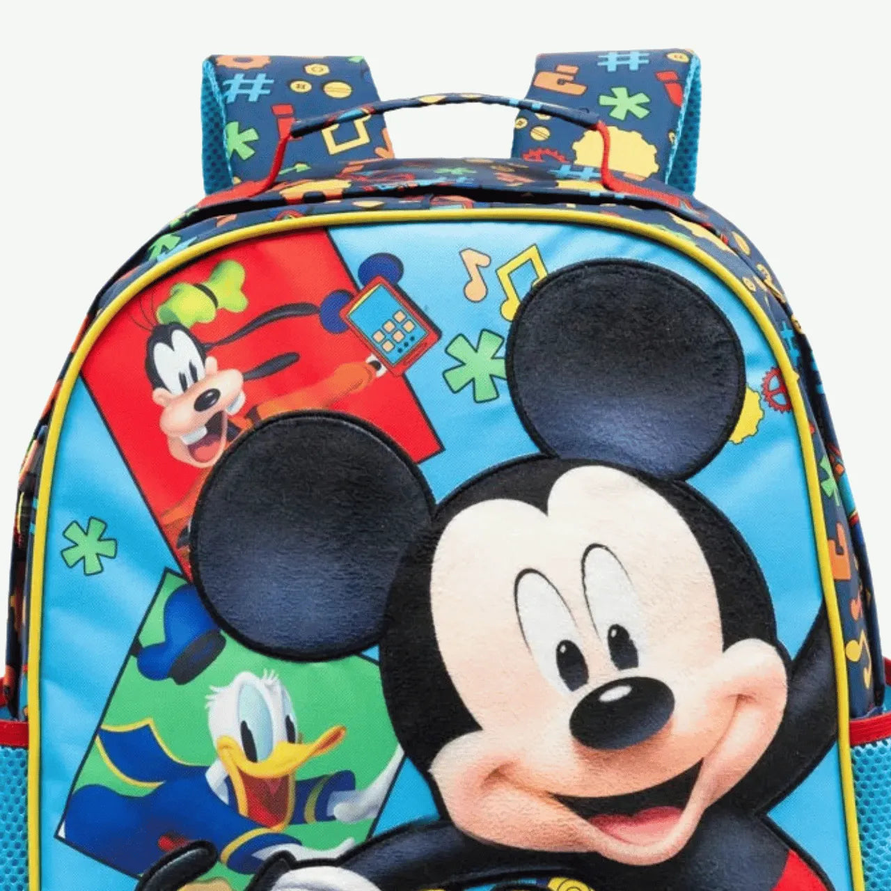Mochila de Costas 16 Mickey Xeryus Infantil Escolar