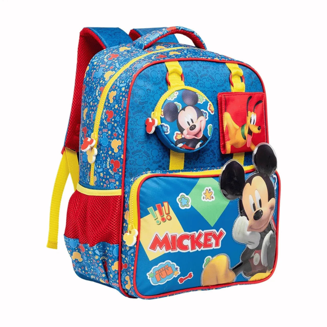 Mochila de Costas 16 Mickey Xeryus Infantil Escolar
