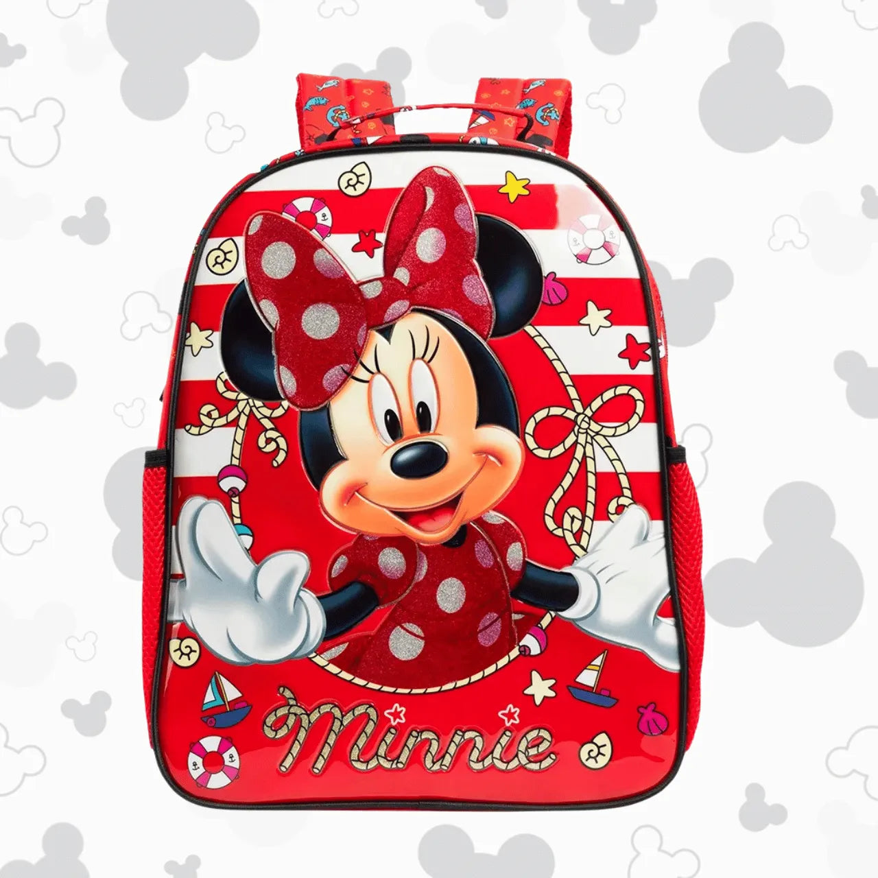 Mochila de Costas 16 Minnie  Xeryus Infantil Escolar