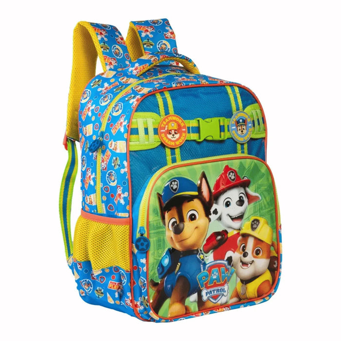 Mochila de Costas 16 Patrulha Canina Xeryus Infantil Escolar com Alças Reforçadas