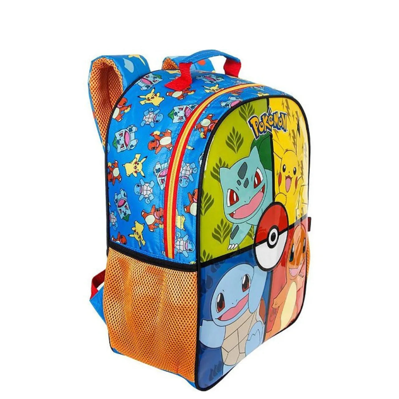 Mochila de Costas Pokémon Xeryus Infantil Escolar com Alças Reforçadas
