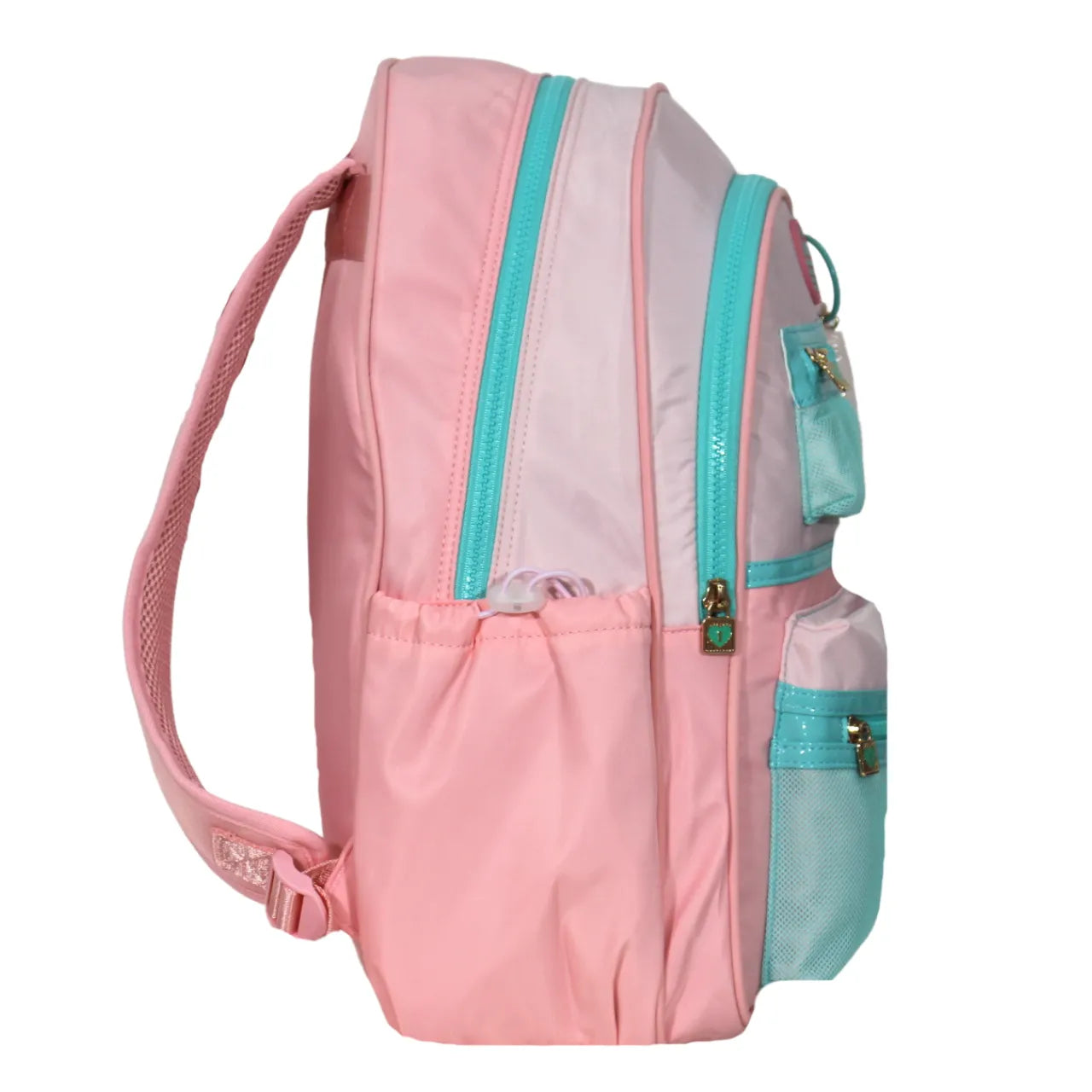 Mochila Escolar De Costas Flor Pink Kika