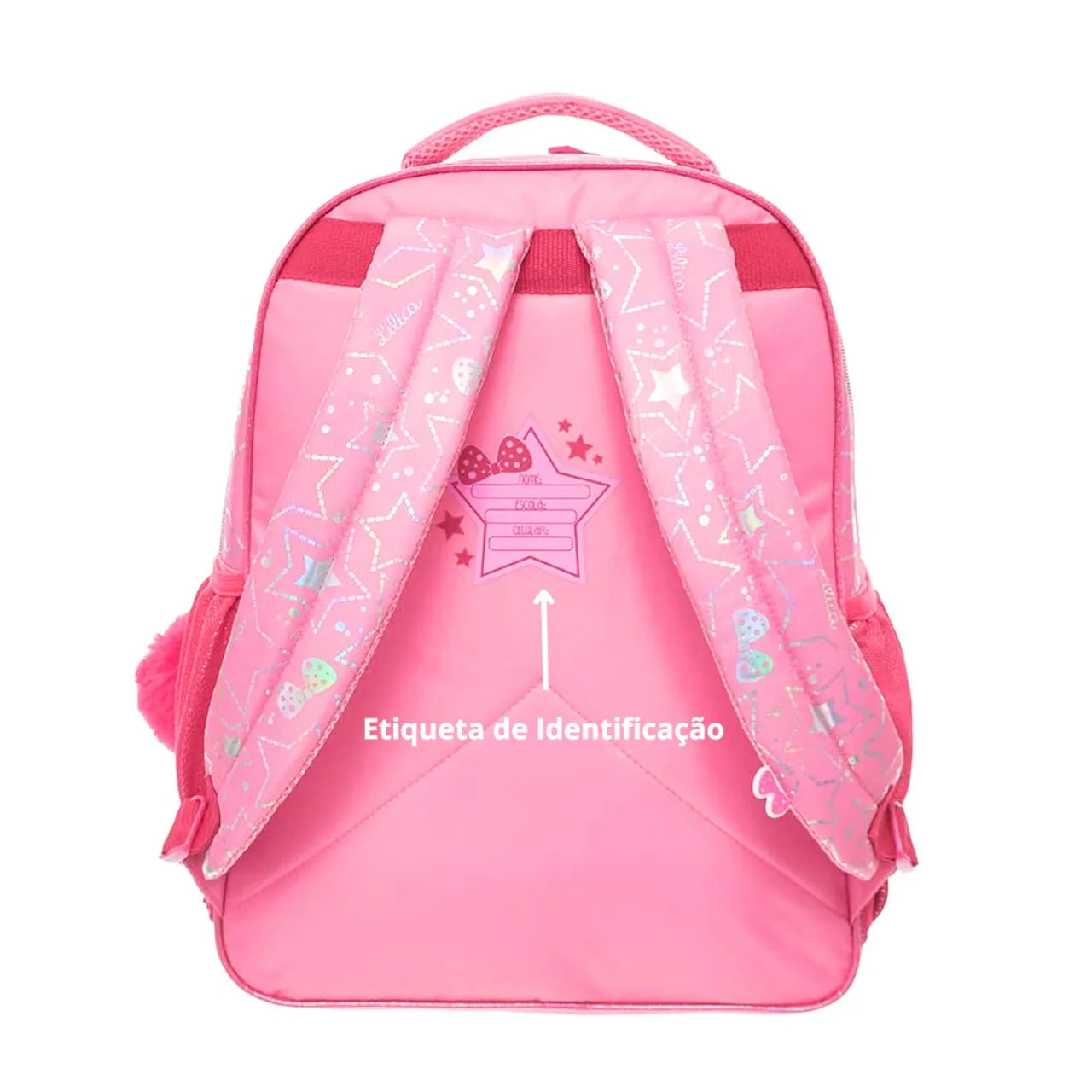 Mochila de Costas Lilica Ripilica Super Star Pacific Escolar Infantil