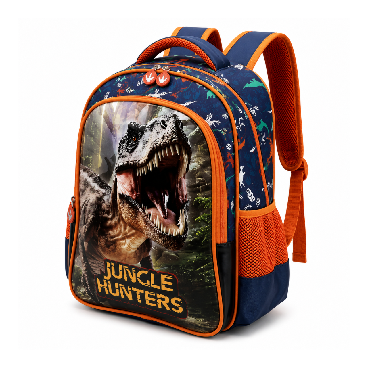 Mochila de Costas Dinossauro Jungle Hunters Laranja