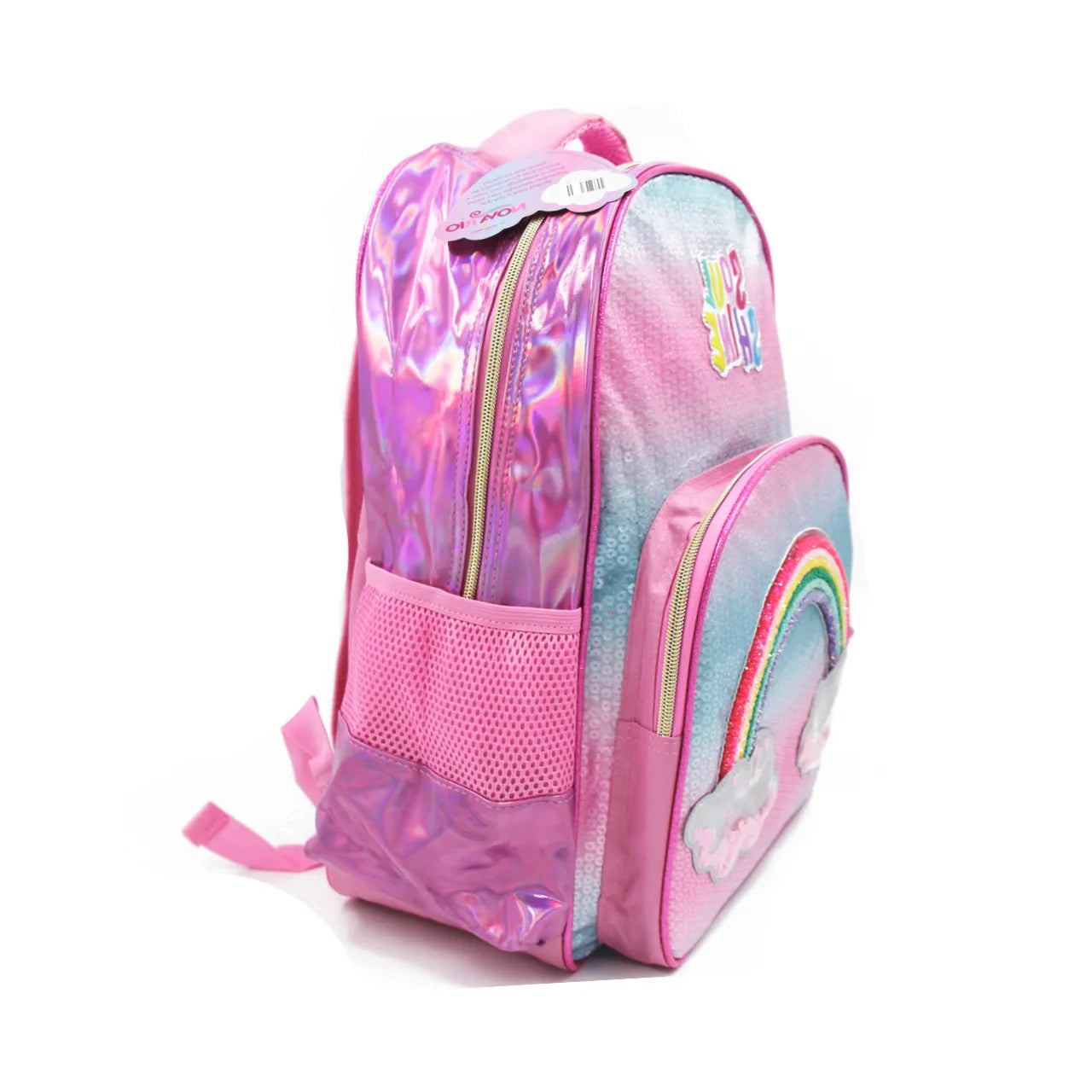 Mochila de Costas Nova Rio Escolar Resistente com Bolso Frontal