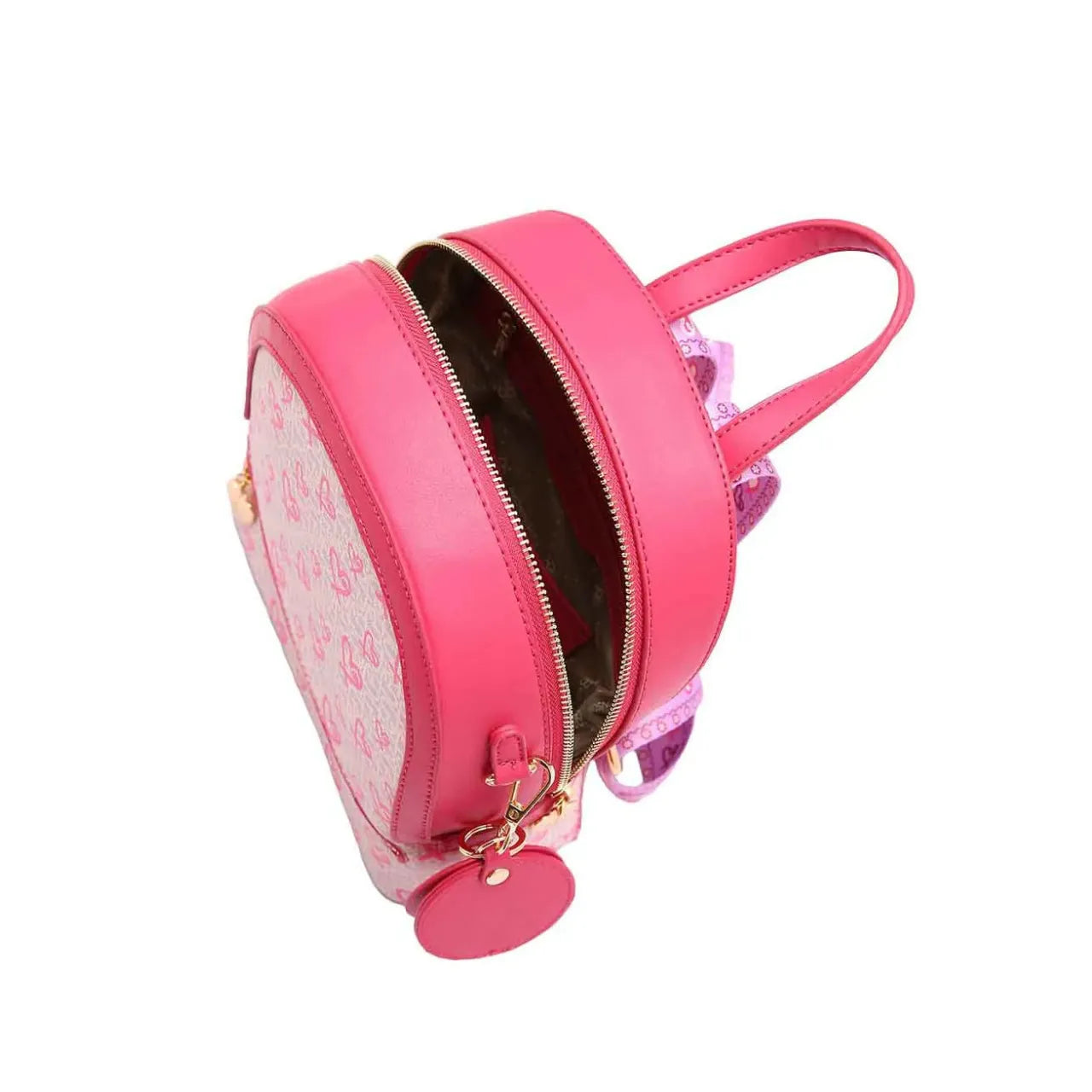 Mochila Feminina de Costas Chenson Rosa Coração