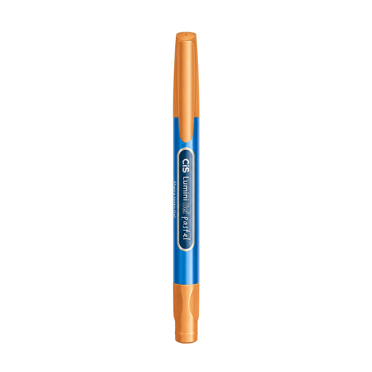 Marca Texto em Gel Cis Pastel Laranja