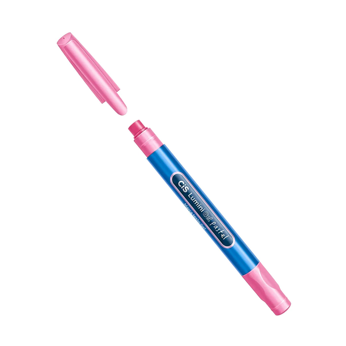 Marca Texto em Gel Cis Pastel Rosa