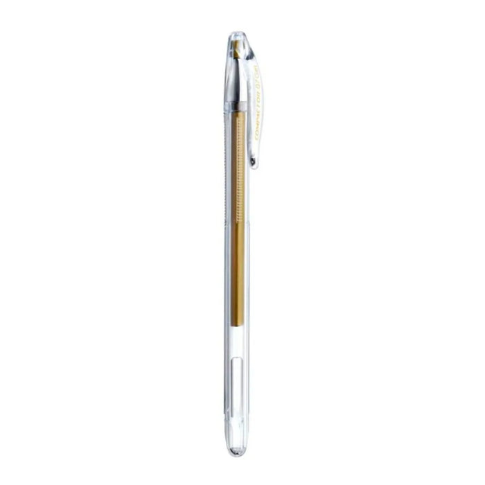Caneta em Gel Amarelo Ouro 0.7mm Compactor