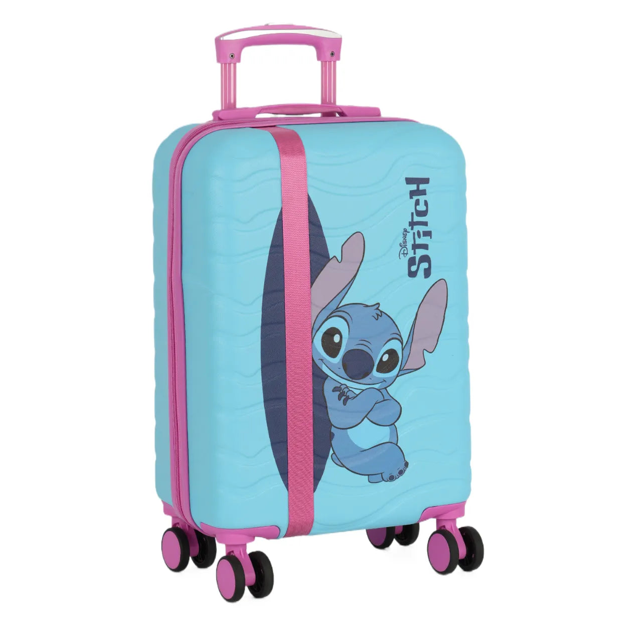 Mala Infantil 10kg Stitch  Luxcel Rodas 360°