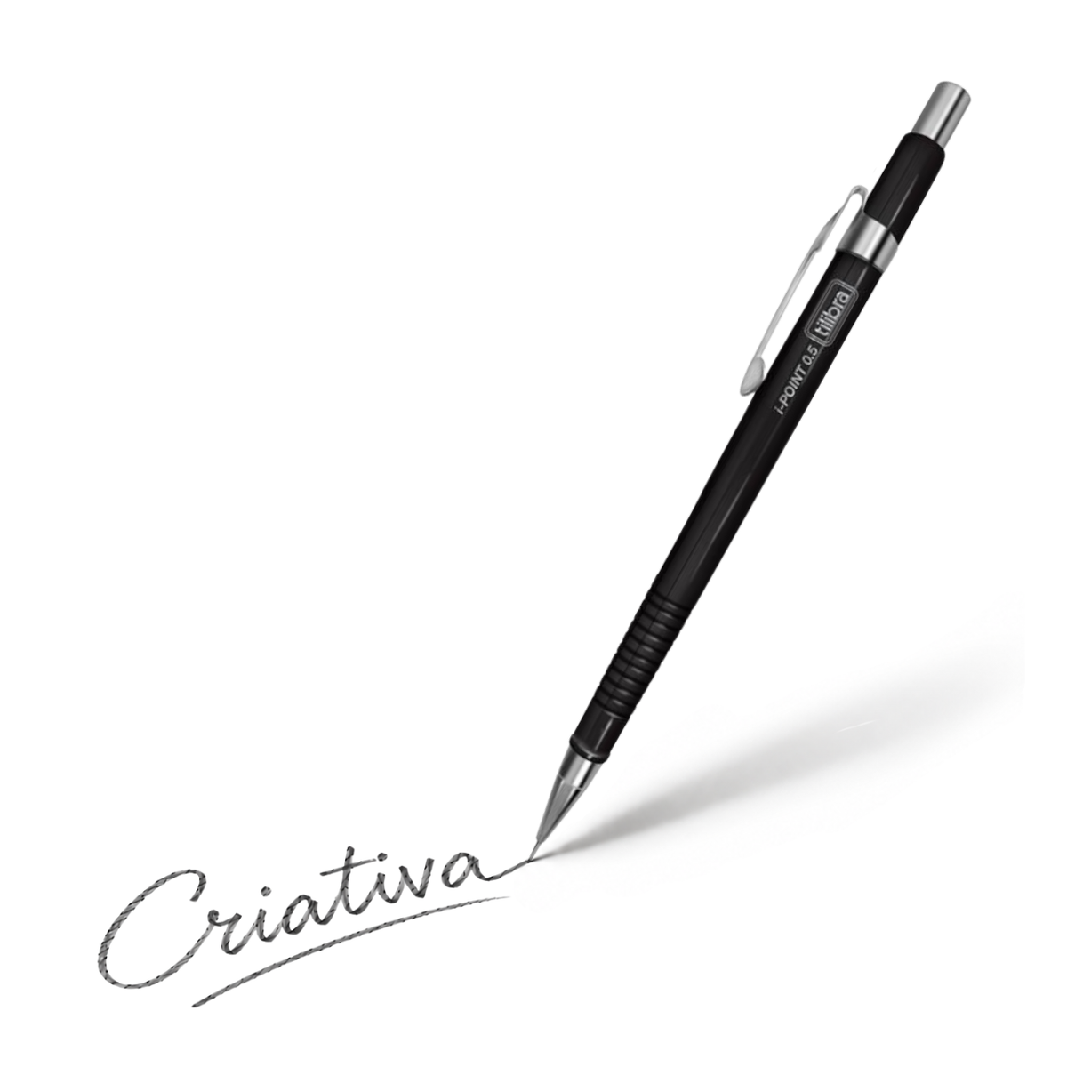 Lapiseira 0.5mm I-Point Preta Tilibra