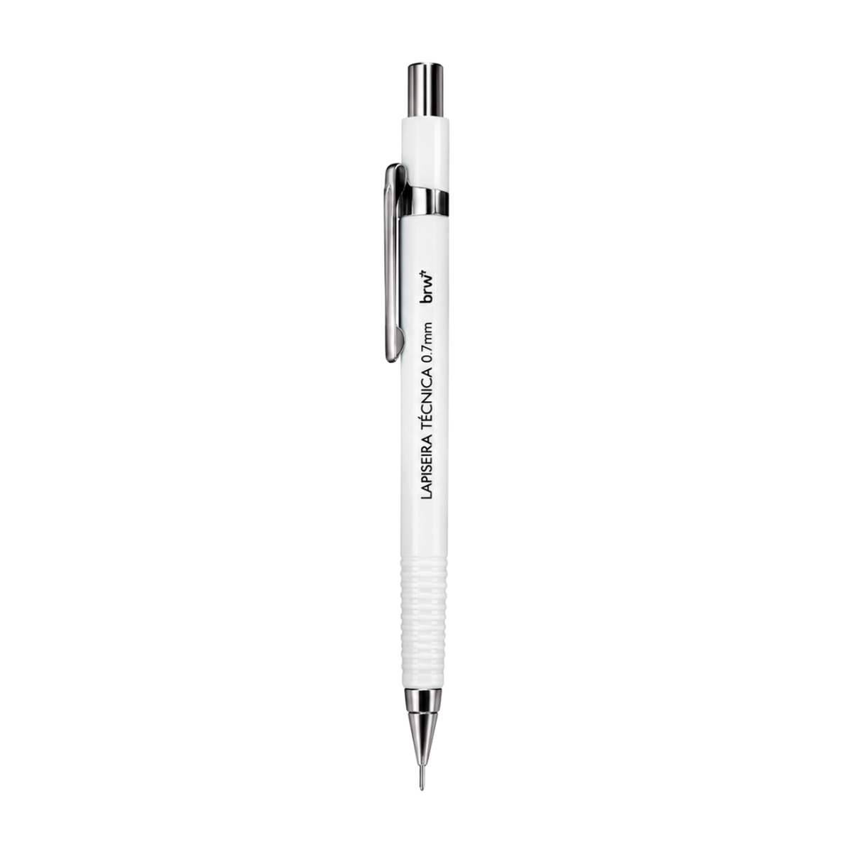 Lapiseira Técnica 0.7mm Branca Brw