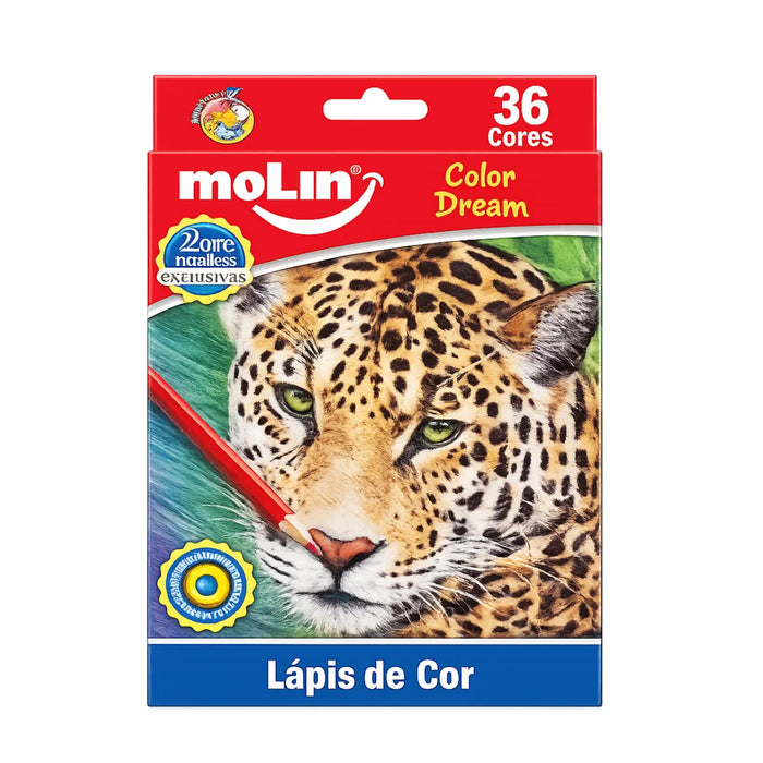 Lápis de Cor Molin Color Dream 36 Cores