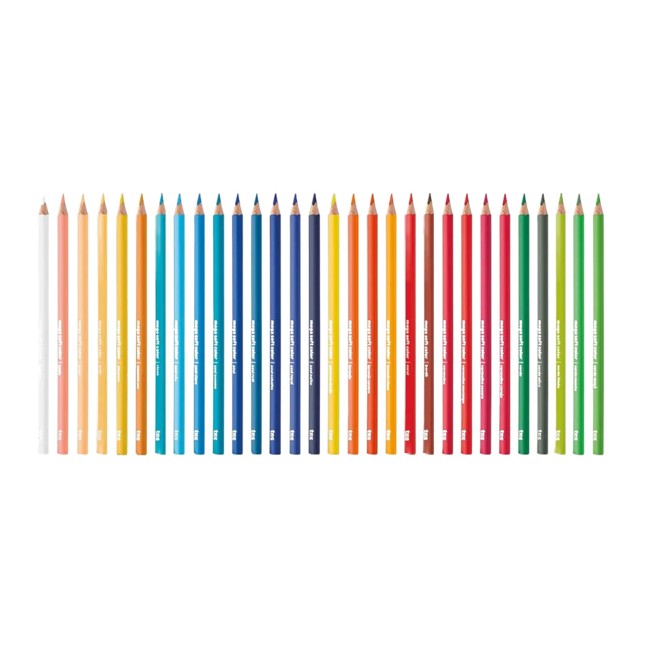 Lápis de Cor Triangular 60 Cores Tris Mega Soft Color