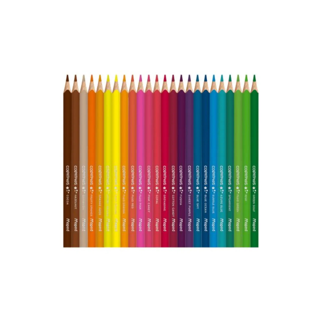 Lápis de Cor Triangular 72 Cores Maped ColorPeps