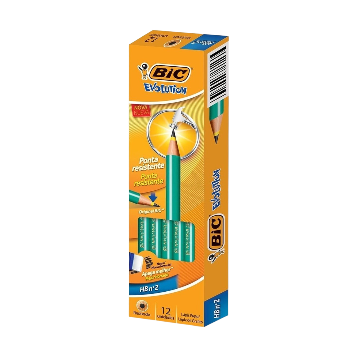 Lápis de Escrever HB Bic Evolution Verde