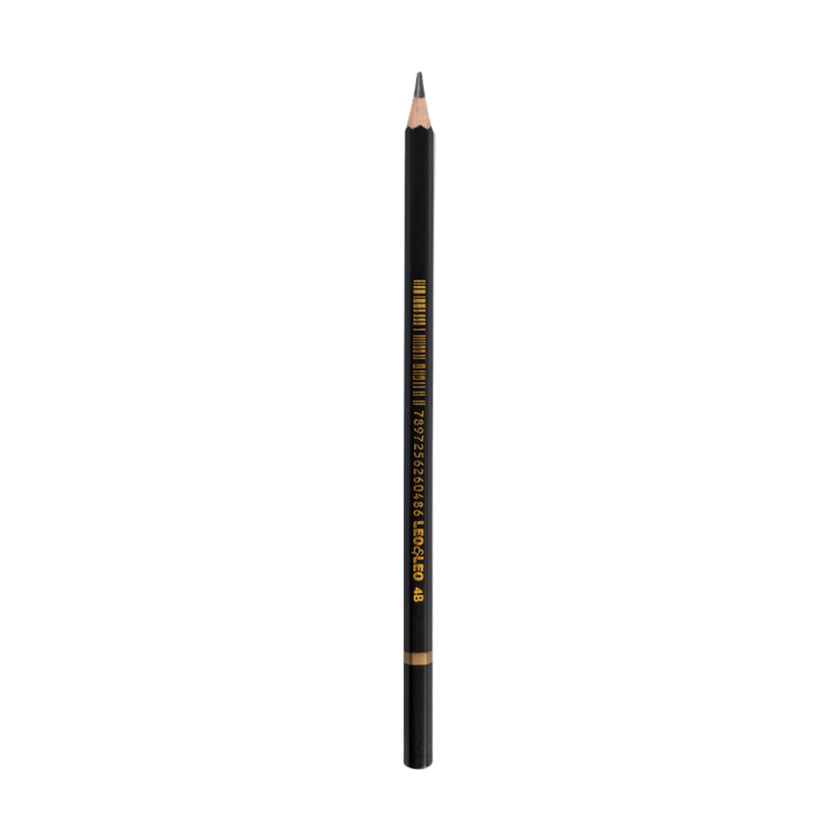 Lápis Preto 4B Leo e Leo para Escrita e Desenho