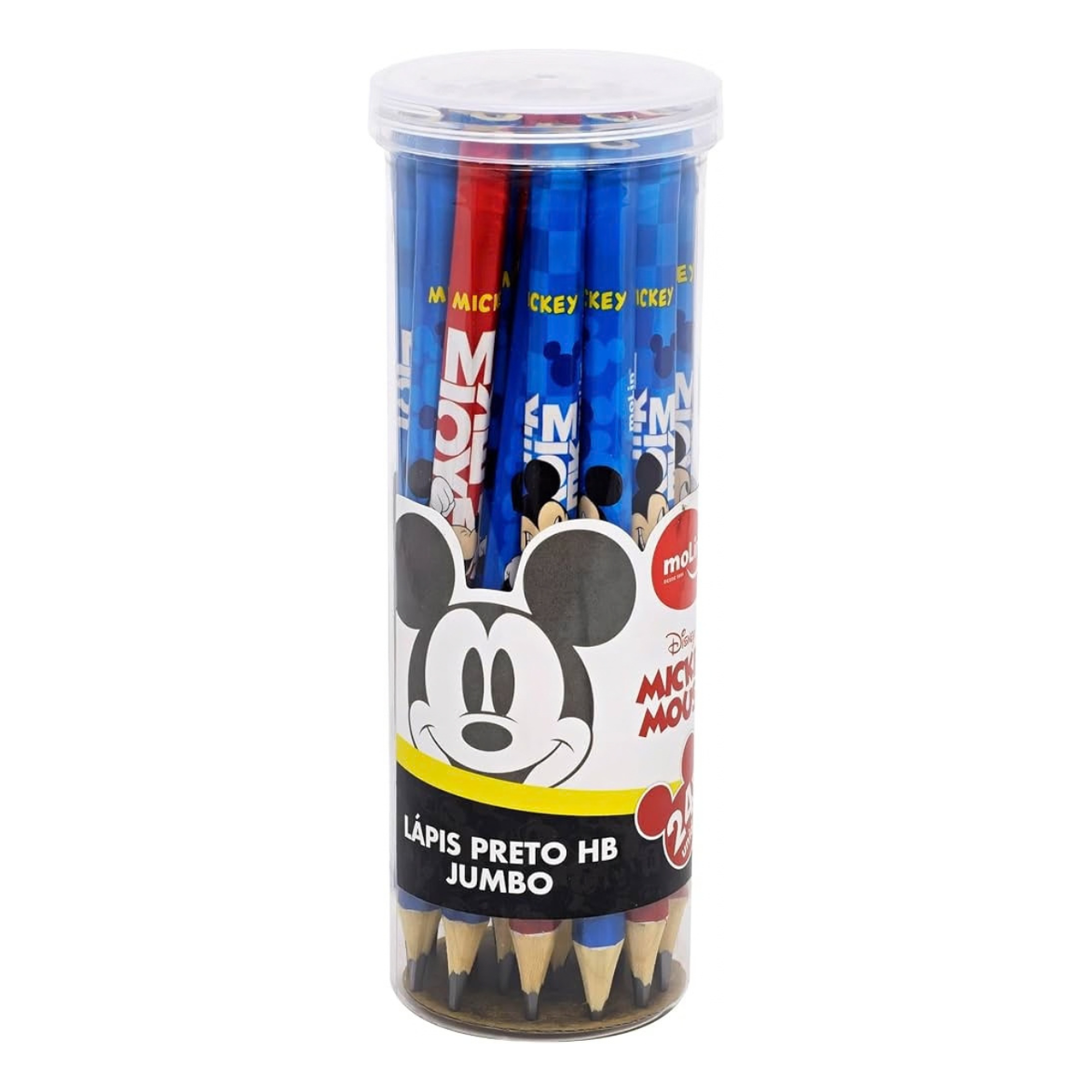 Lápis de Escrever Jumbo Mickey Mouse Molin