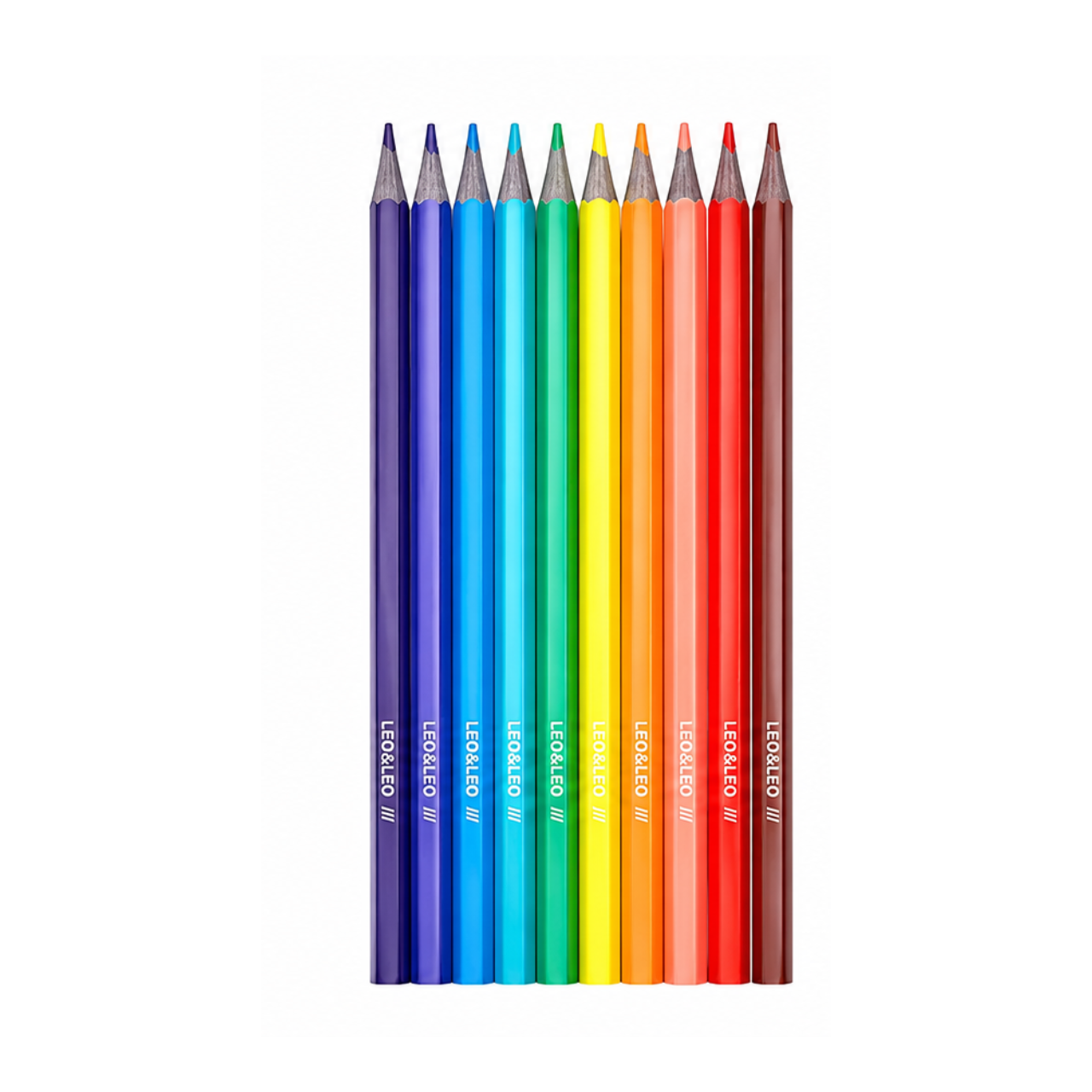 Lápis de Cor 12 Cores Linha Eco Leo&Leo