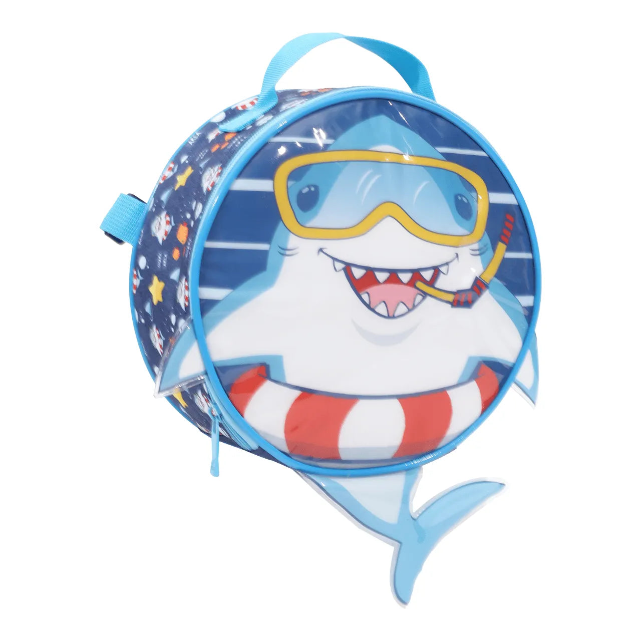 Kit Mochila de Rodinha Masculina Azul Escuro Yepp Escolar