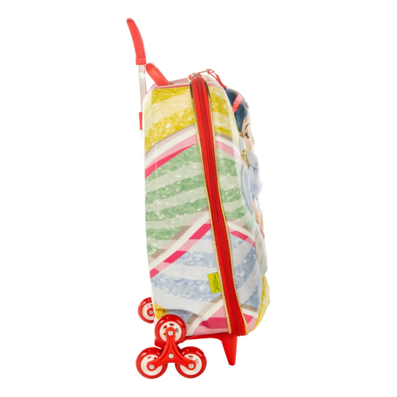 Mochila Rodinha Infantil Branca de Neve 3D Diplomata