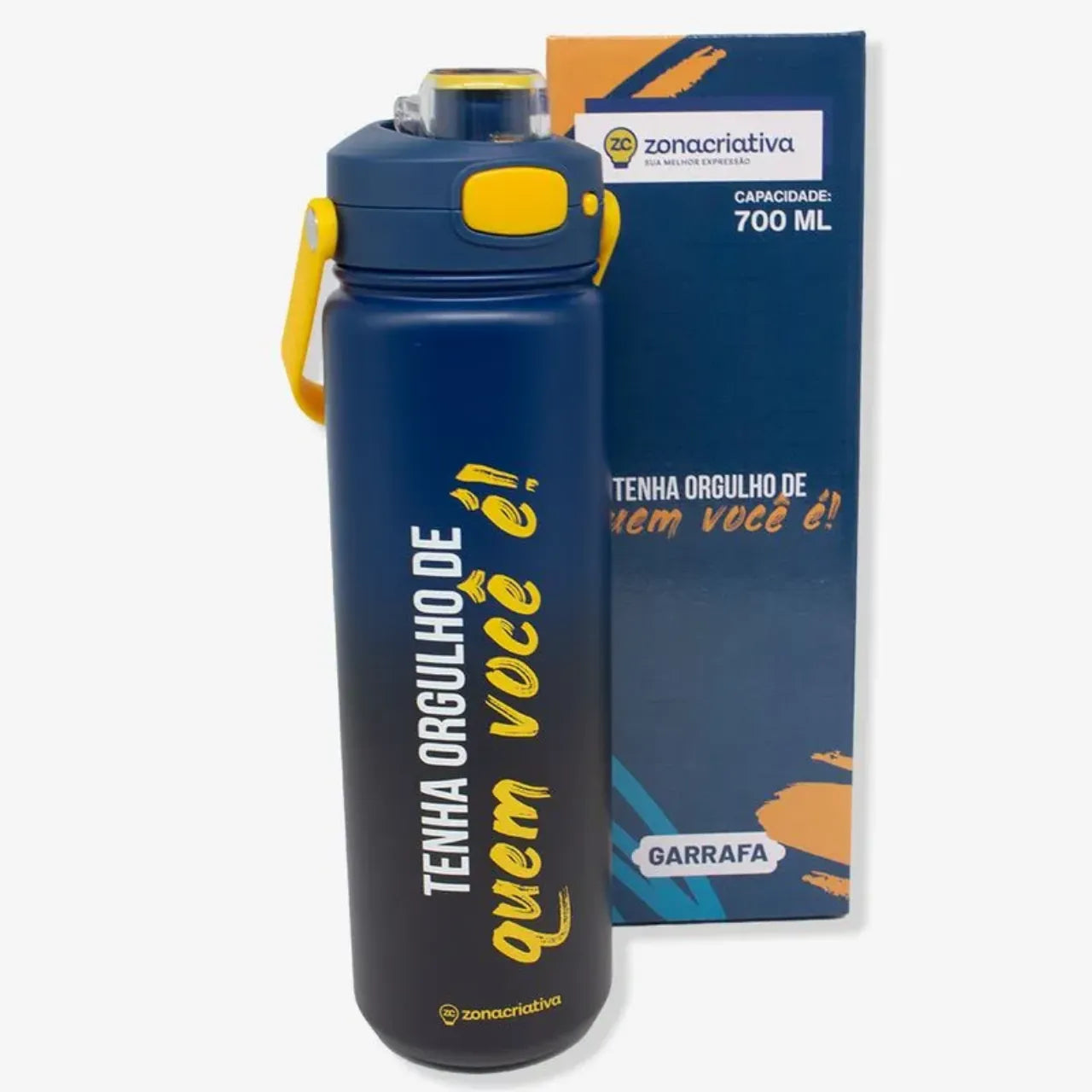 Garrafa Térmica Excalibur 700ml Zona Criativa Tenha Orgulho